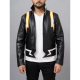 My Hero Academia Denki Kaminari Cosplay Costume Leather Jacket  MHA Denki Outfit